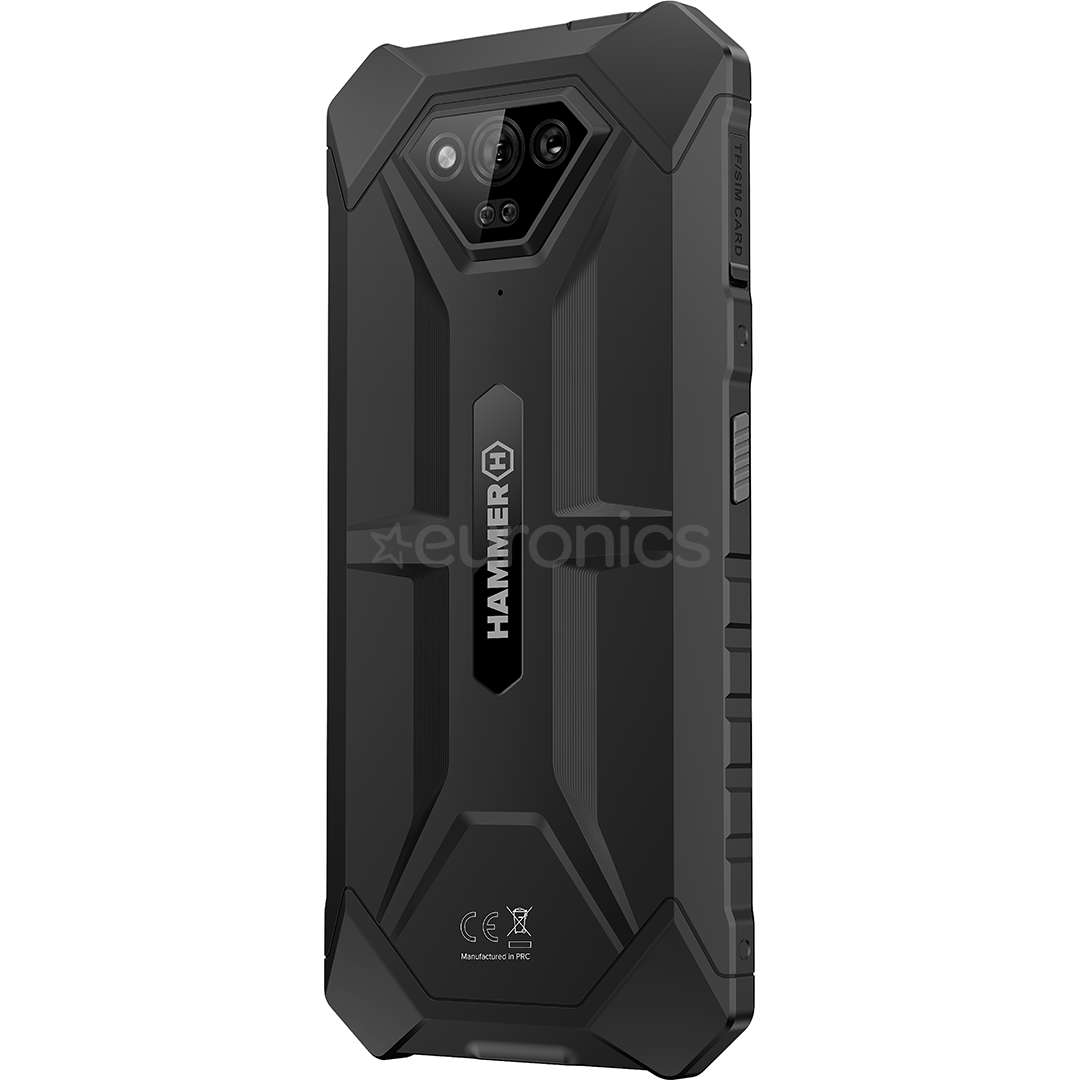 HAMMER Iron V, 6GB, 64GB, black - Smartphone