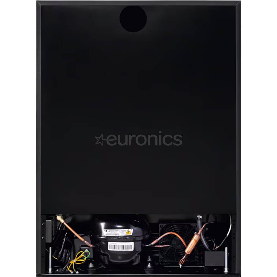 Electrolux 500 Series, 52 bottles, height 82 cm, black - Built-in Wine Cooler