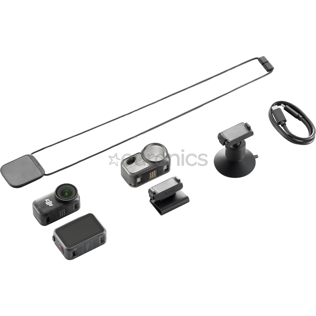 Dji Osmo Nano Standard Combo, 64 ГБ, черный - Экшн-камера