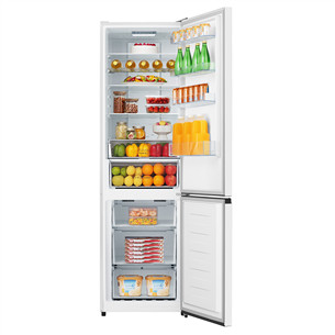 Hisense, NoFrost, 336 L, 201 cm, white - Refrigerator