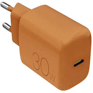Puro DAILY 1, USB-C, 30 Вт, оранжевый - Зарядное устройство PUTCUSBC30WDYORA17