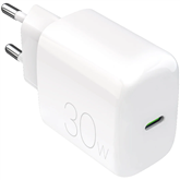 Puro DAILY 1, USB-C, 30 W, valge - Laadija