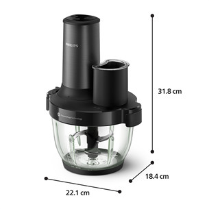 Philips Chopper series 5000, 650 W, black - Chopper