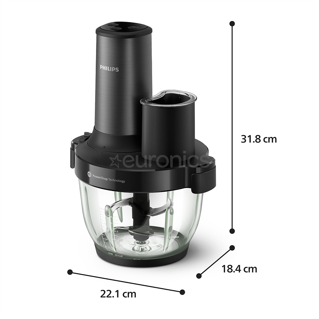 Philips Chopper series 5000, 650 W, black - Chopper