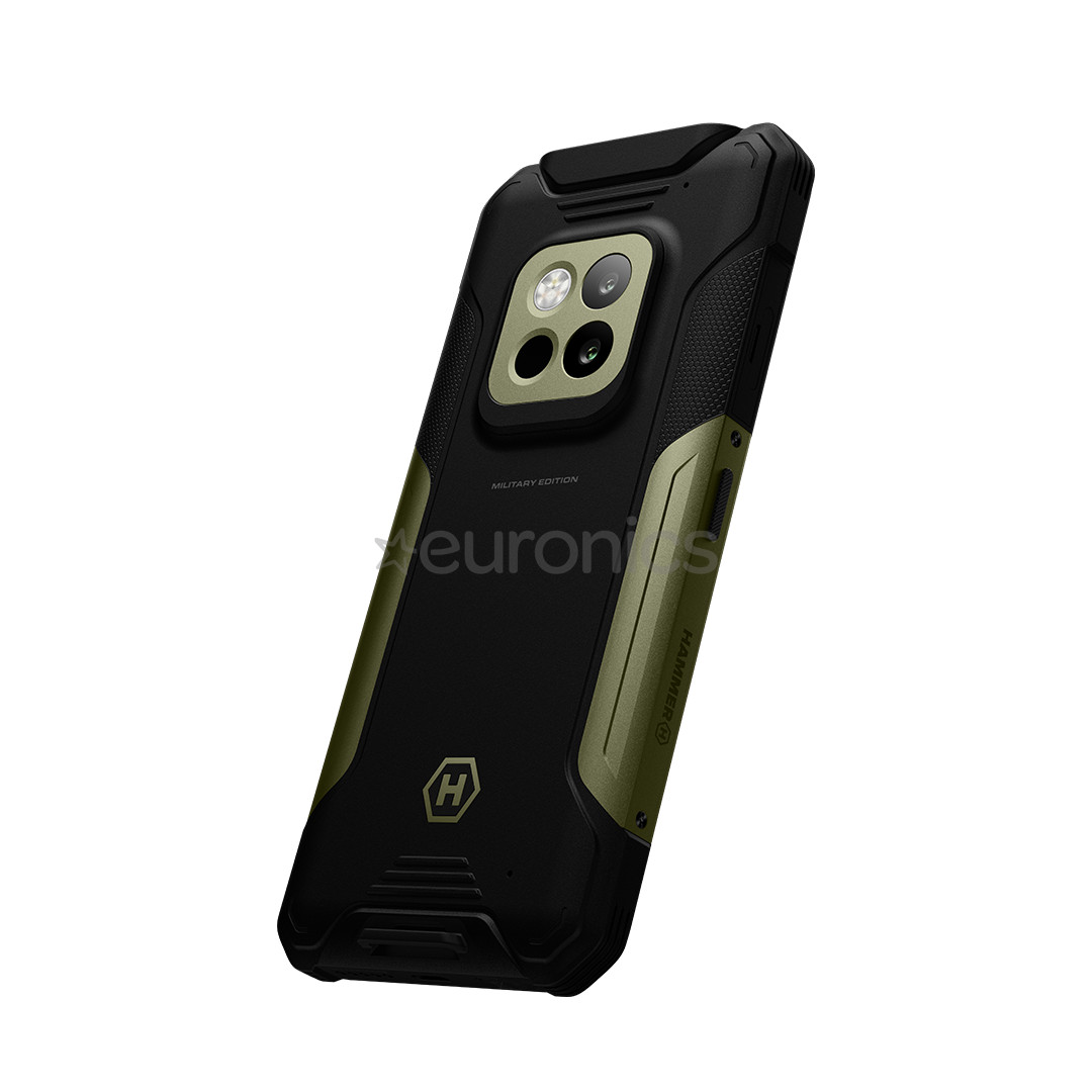 Hammer Construction 2 5G Military Edition, 256 GB, roheline - Nutitelefon