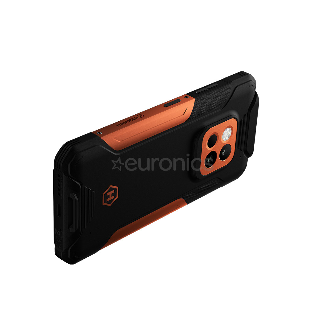 Hammer Construction 2 Thermal 5G, oranž - Nutitelefon
