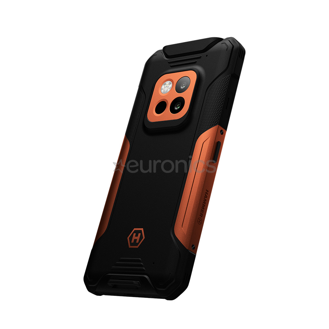 Hammer Construction 2 Thermal 5G, oranž - Nutitelefon