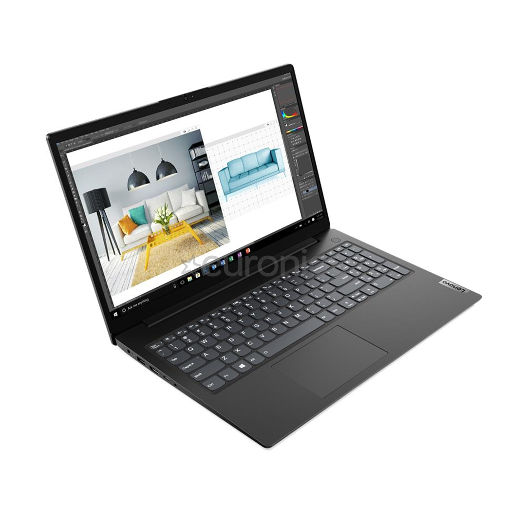 Lenovo V15 G2 ALC, 15,6'', TN, 16 GB, 256 GB, W11P, ENG/ITA, black - Notebook