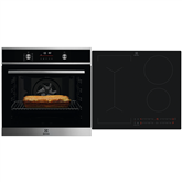 Electrolux, 72 L, must - Integreeritav ahi + induktsioonpliidiplaat