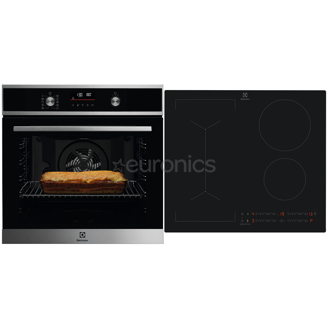 Electrolux, 72 L, must - Integreeritav ahi + induktsioonpliidiplaat