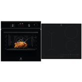 Electrolux, 72 L, must - Integreeritav ahi + induktsioonpliidiplaat