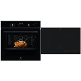 Electrolux, 72 L, must - Integreeritav ahi + induktsioonpliidiplaat