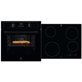 Electrolux, 65 L, must - Integreeritav ahi + induktsioonpliidiplaat