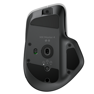 Logitech MX Master 4, tumehall - Juhtmevaba hiir