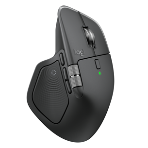 Logitech MX Master 4, tumehall - Juhtmevaba hiir