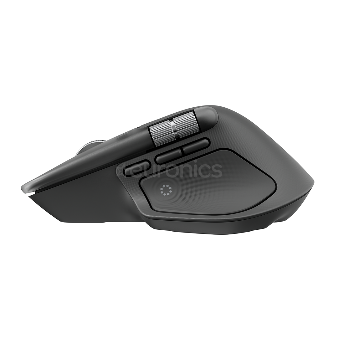 Logitech MX Master 4, tumehall - Juhtmevaba hiir