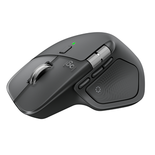 Logitech MX Master 4, tumehall - Juhtmevaba hiir