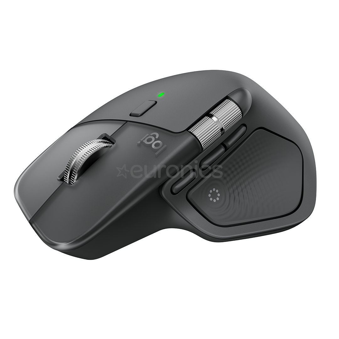 Logitech MX Master 4, tumehall - Juhtmevaba hiir