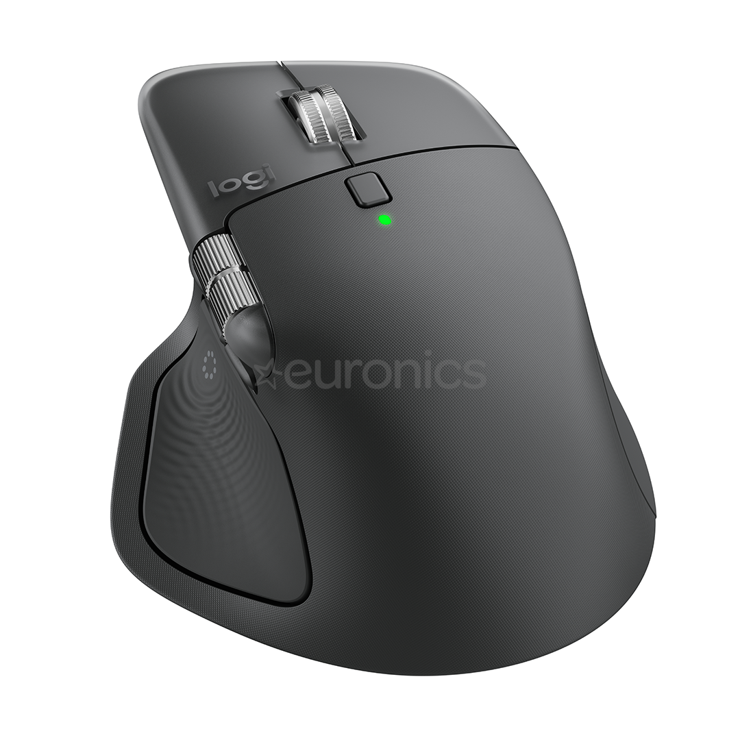 Logitech MX Master 4, tumehall - Juhtmevaba hiir