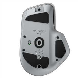 Logitech MX Master 4, helehall - Juhtmevaba hiir