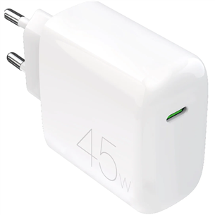 Puro Pro Lite, USB-C, 45 W, valge - Laadija PUTCUSBC45WDYWHI