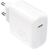 Puro Pro Lite, USB-C, 45 W, valge - Laadija