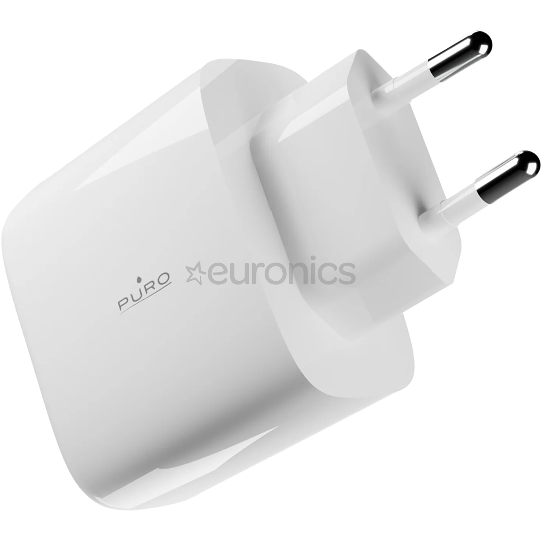 Puro Pro Lite, USB-C, 45 W, valge - Laadija