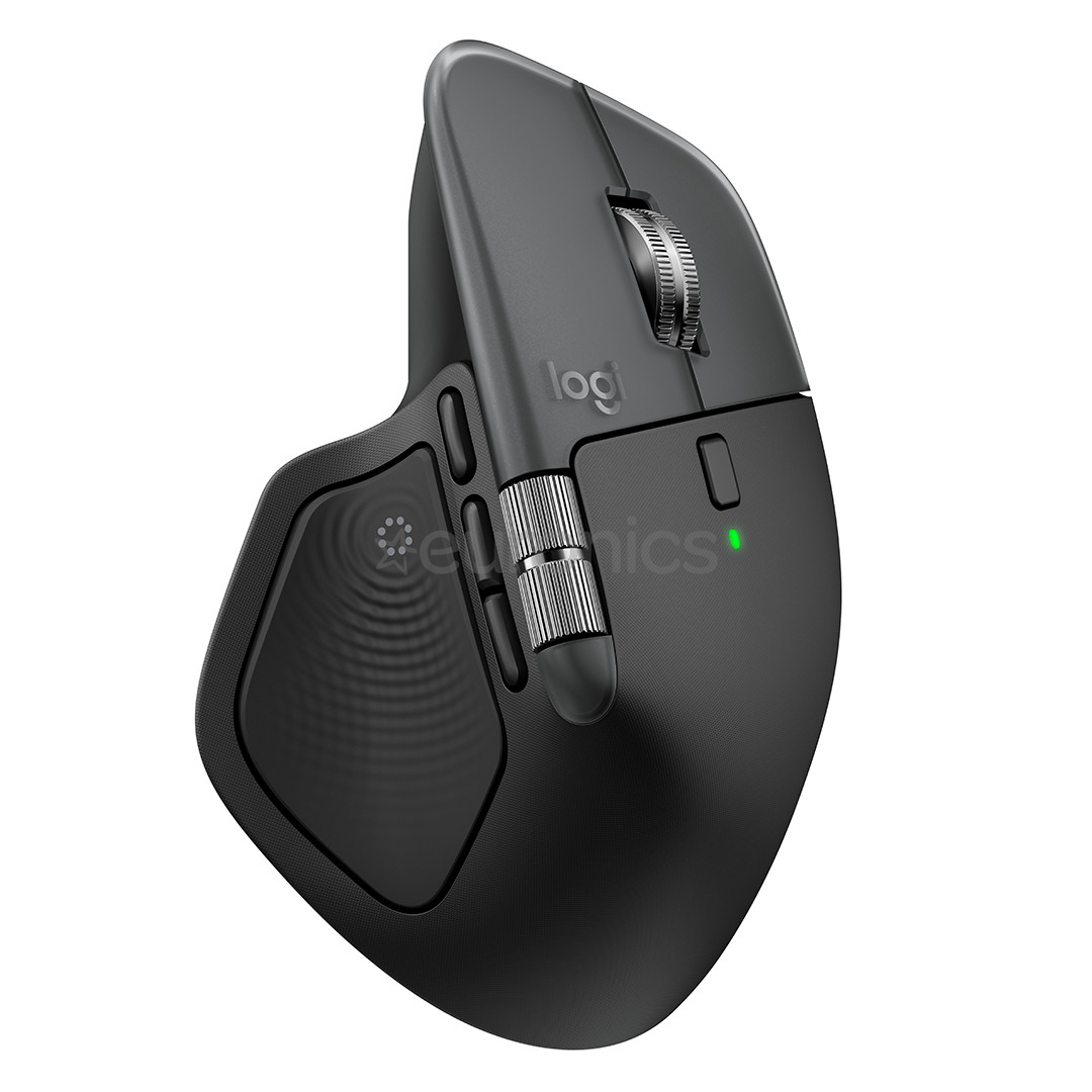 Logitech MX Master 4, must - Juhtmevaba hiir
