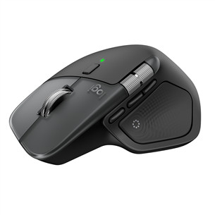 Logitech MX Master 4, must - Juhtmevaba hiir