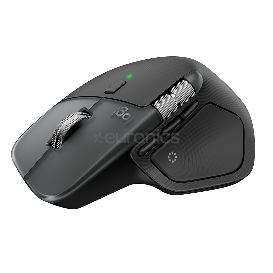 Logitech MX Master 4, must - Juhtmevaba hiir