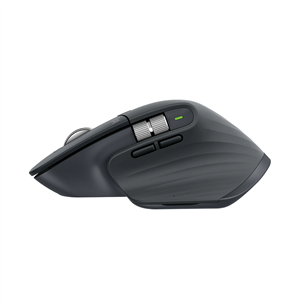 Logitech MX Master 3S Performance, must - Juhtmevaba hiir