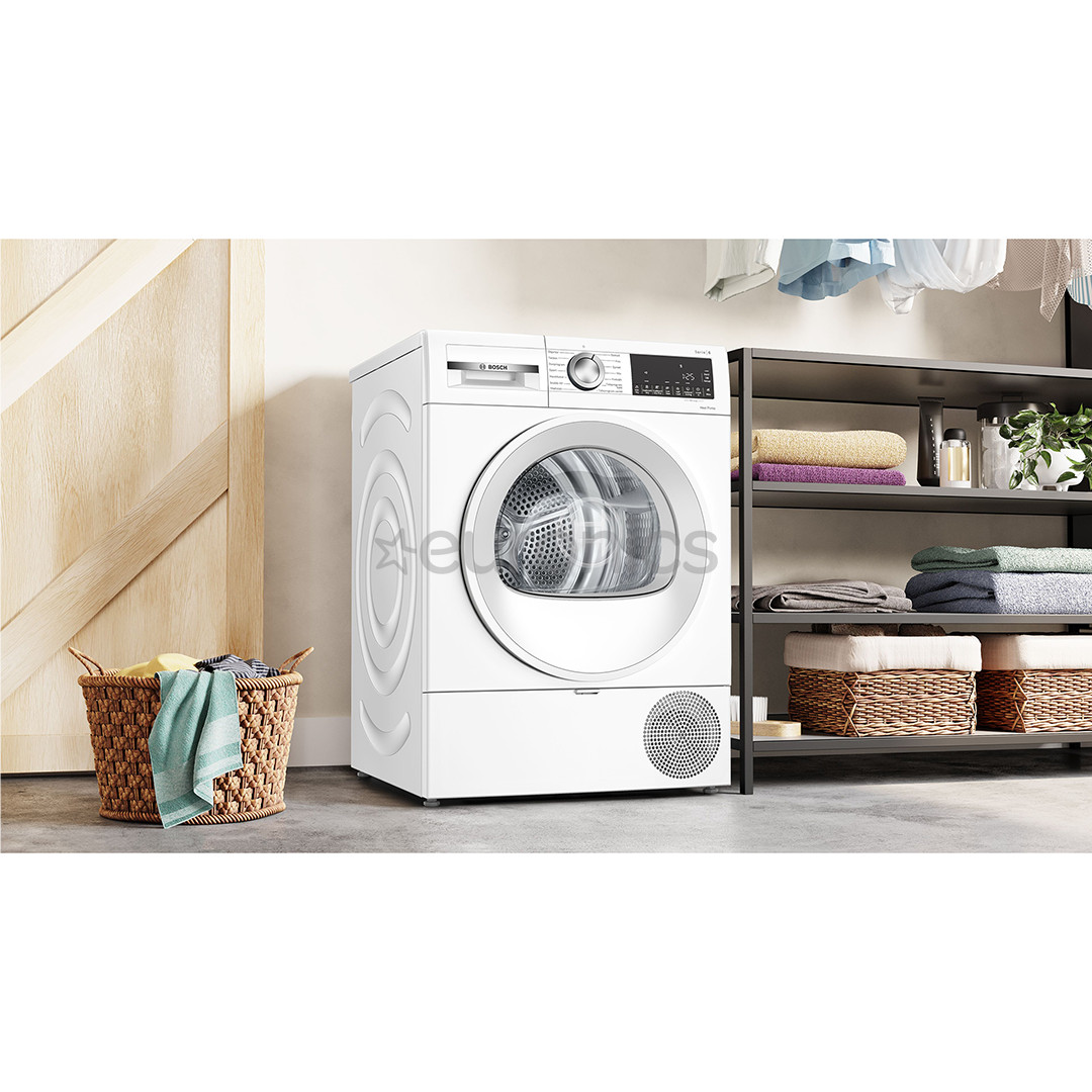 Bosch, Series 6, 9 kg, depth 61.3 cm - Clothes dryer