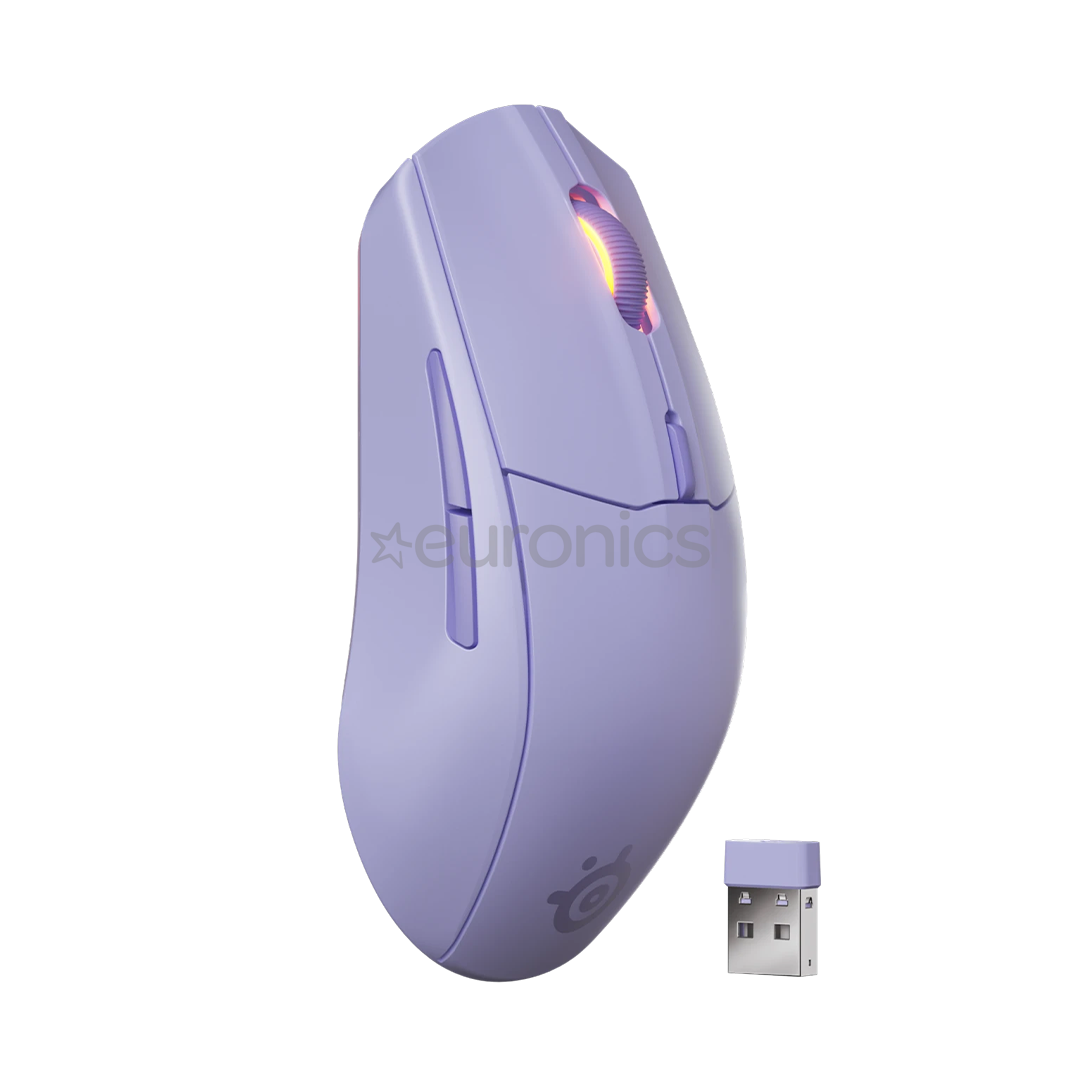 Steelseries Rival 3 Wireless Gen 2, lilla - Juhtmevaba hiir