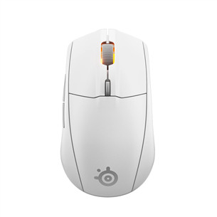 Steelseries Rival 3 Wireless Gen 2, white - Wireless mouse 62524
