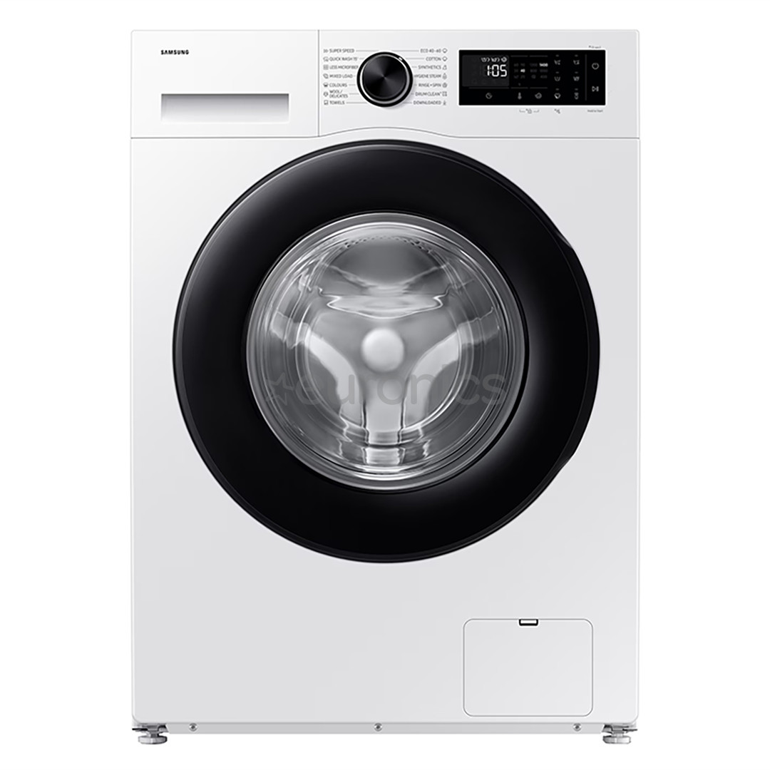 Samsung AI Ecobubble, 9 kg, depth 48 cm, 1400 rpm - Front load washing machine