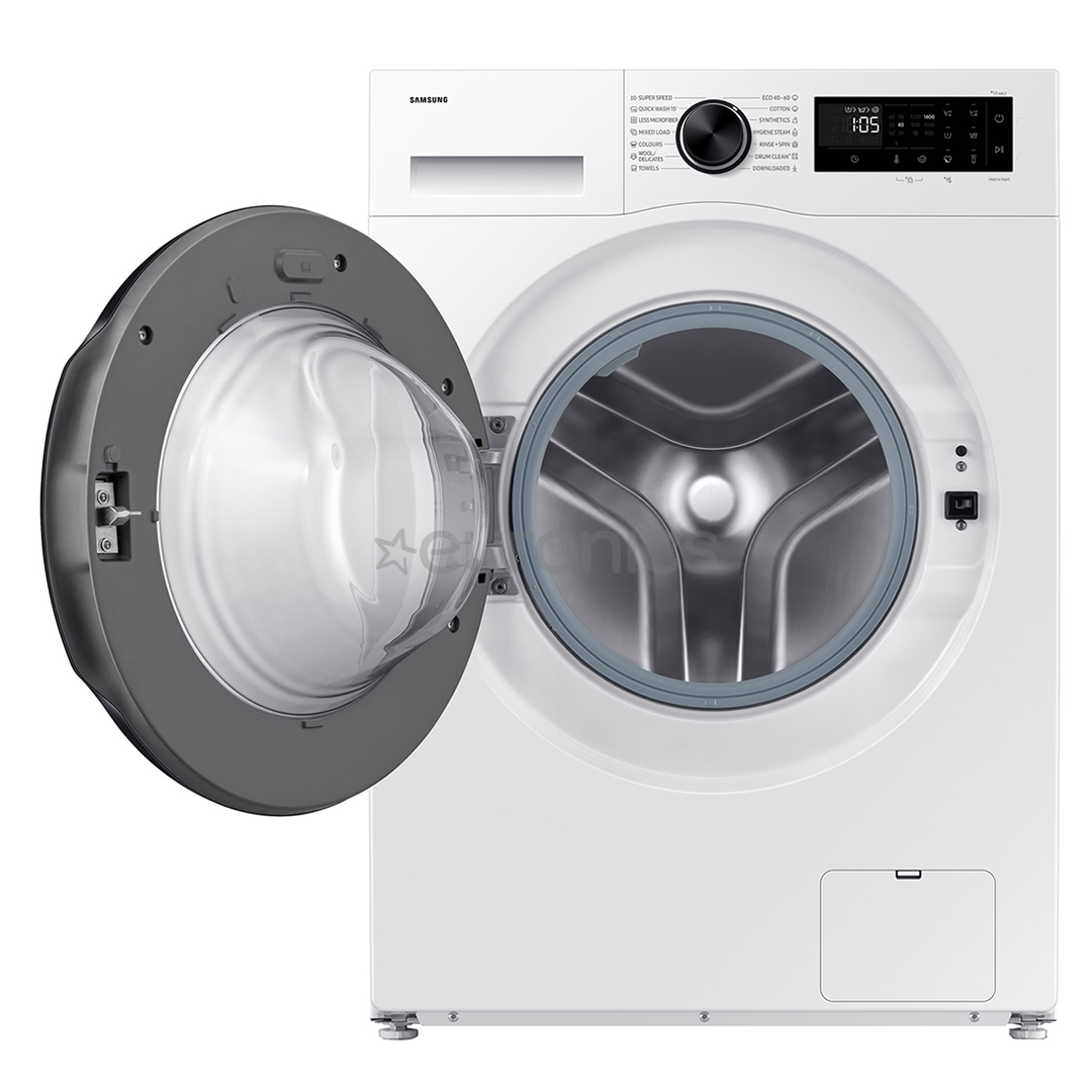 Samsung AI Ecobubble, 9 kg, sügavus 48 cm, 1400 p/min - Eestlaetav pesumasin