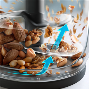 Philips 3000 Seeria, 450 W, must - Hakkija