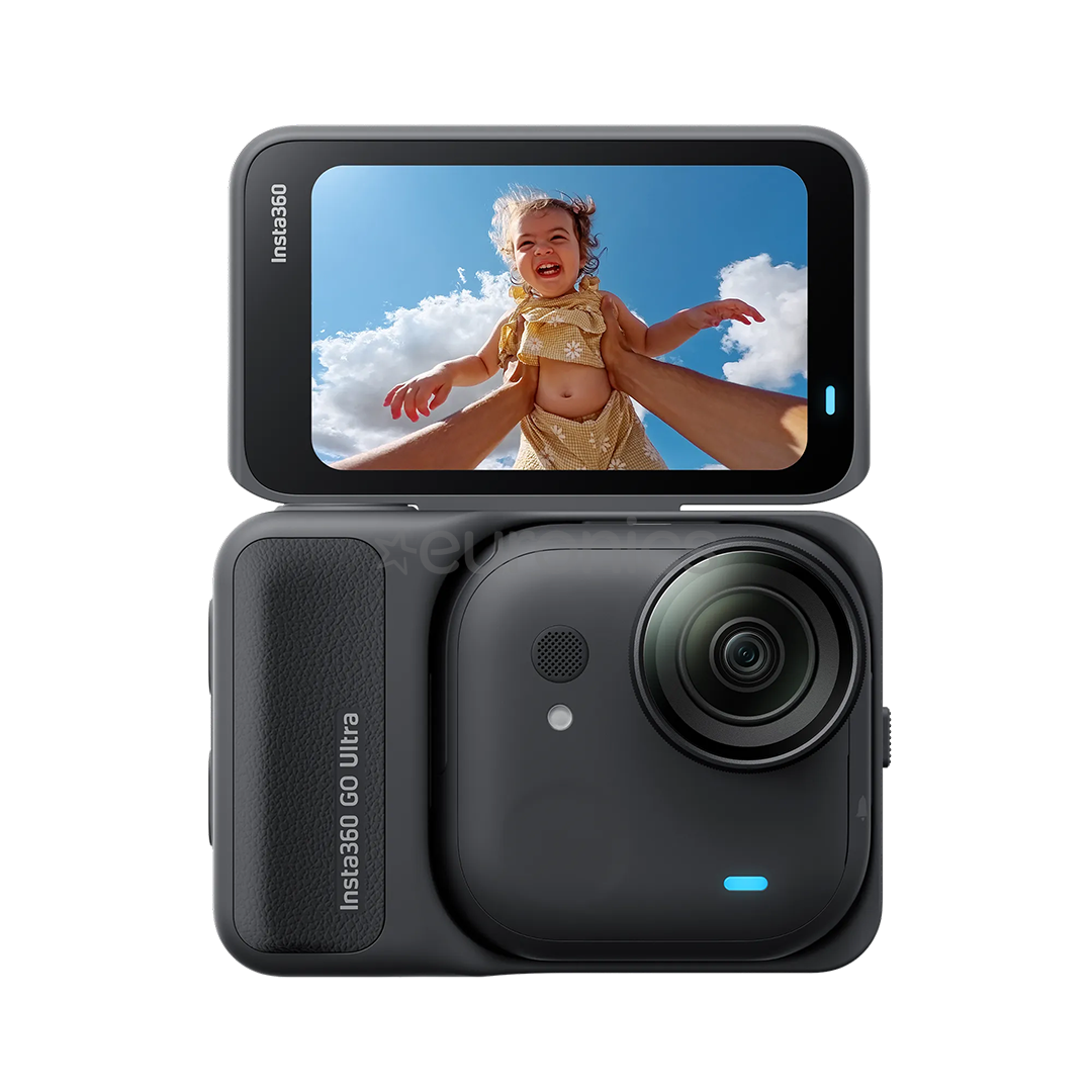 Insta360 GO Ultra Standard Bundle, must - Seikluskaamera