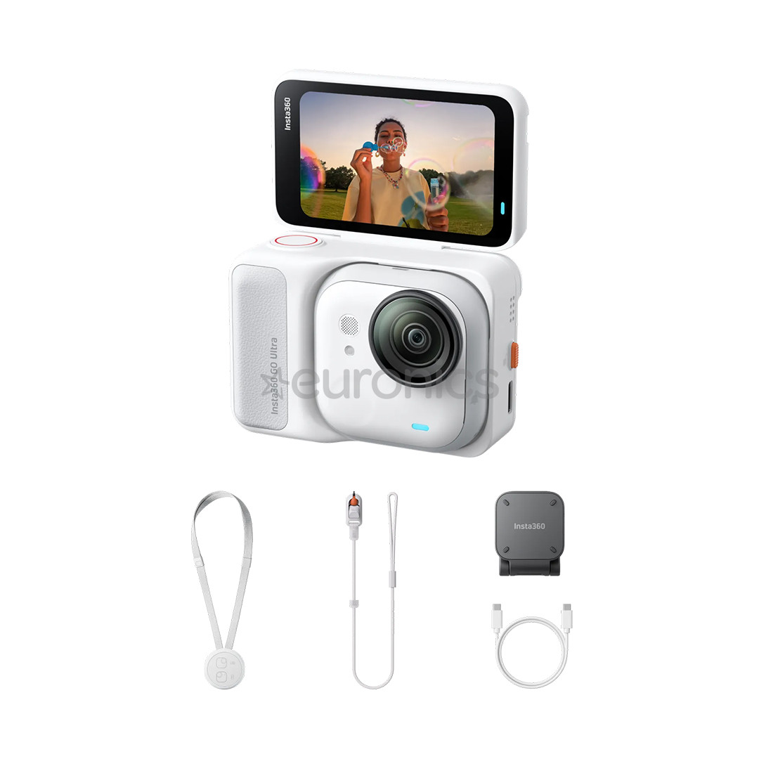 Insta360 GO Ultra Standard Bundle, белый - Экшн-камера