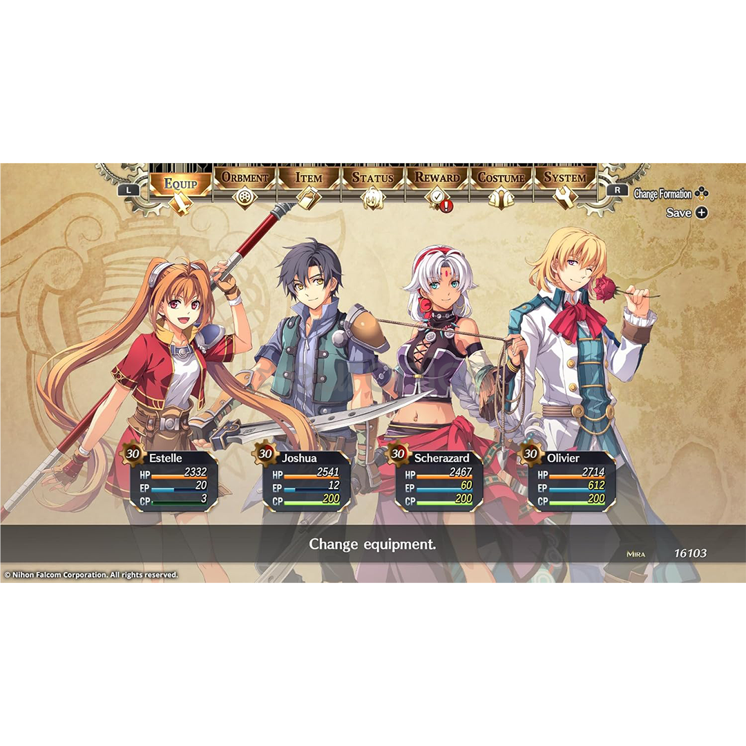 Trails in the Sky 1st Chapter Steelbook Edition, PlayStation 5 - Mäng