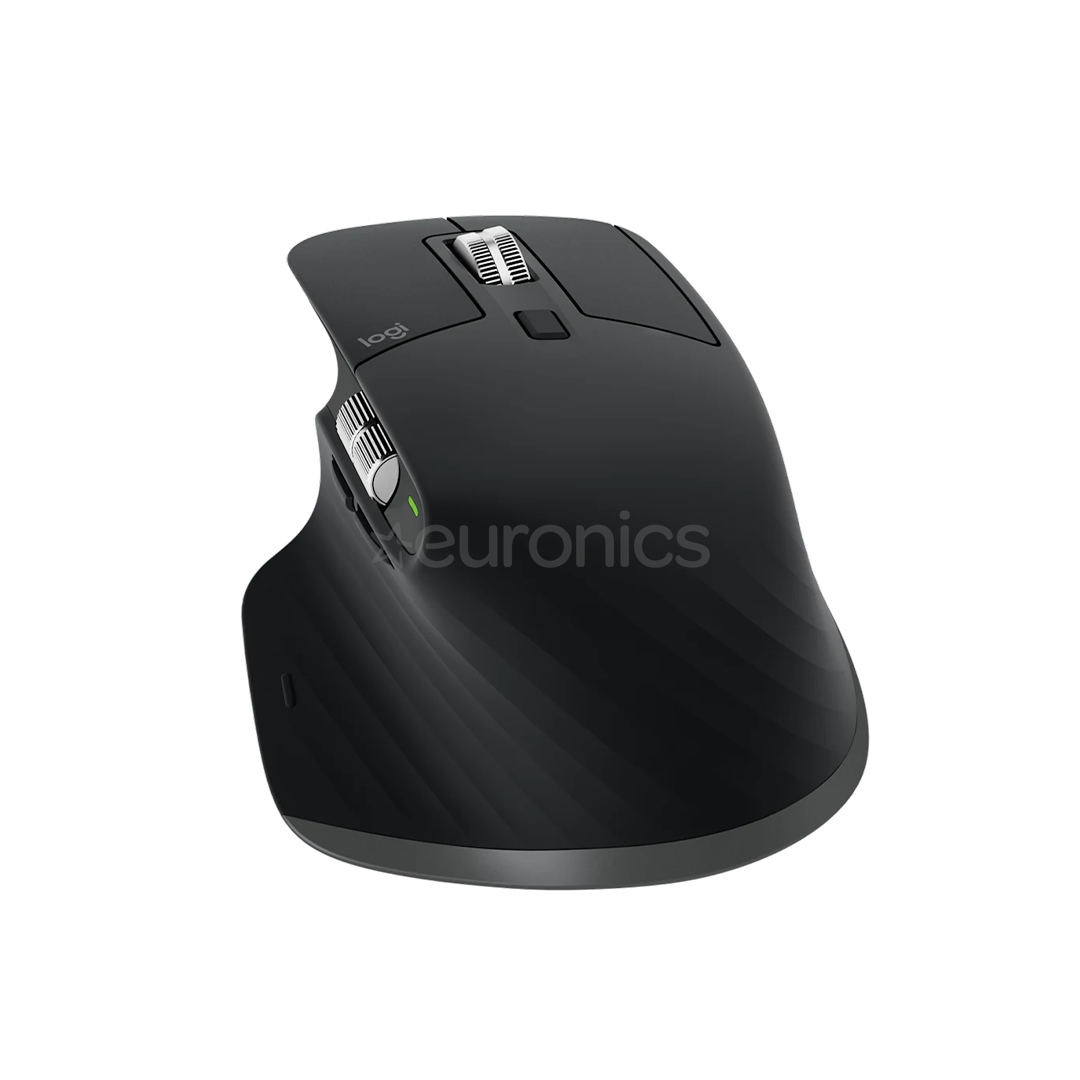 Logitech MX Master 3S Performance, must - Juhtmevaba hiir