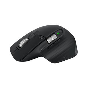 Logitech MX Master 3S Performance, must - Juhtmevaba hiir