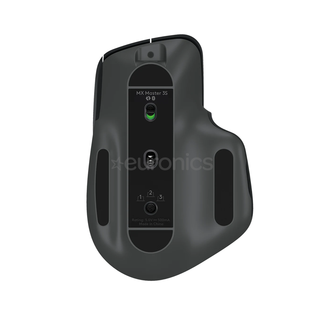 Logitech MX Master 3S Performance, must - Juhtmevaba hiir