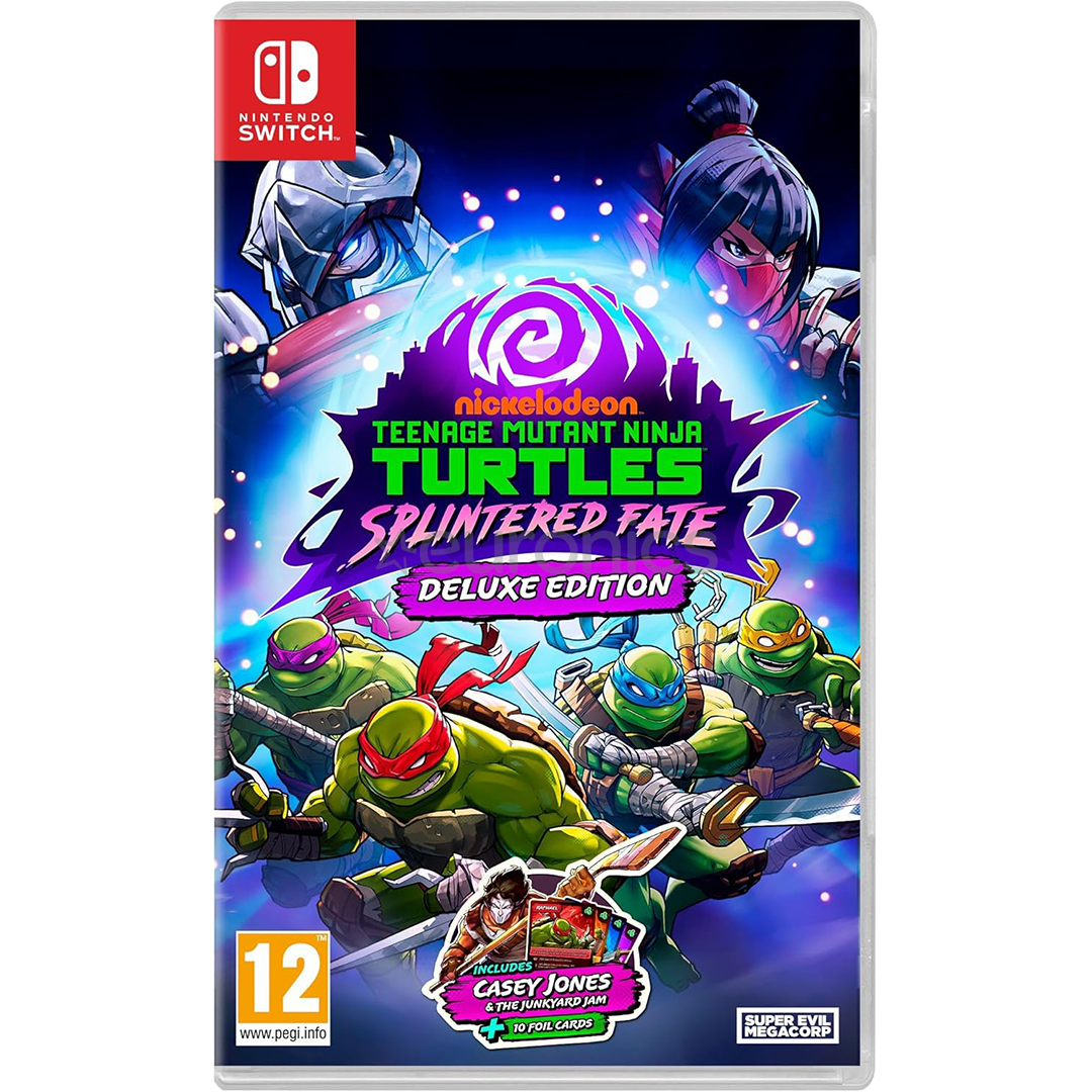 Teenage Mutant Ninja Turtles: Splintered Fate Deluxe Edition, Nintendo Switch - Game