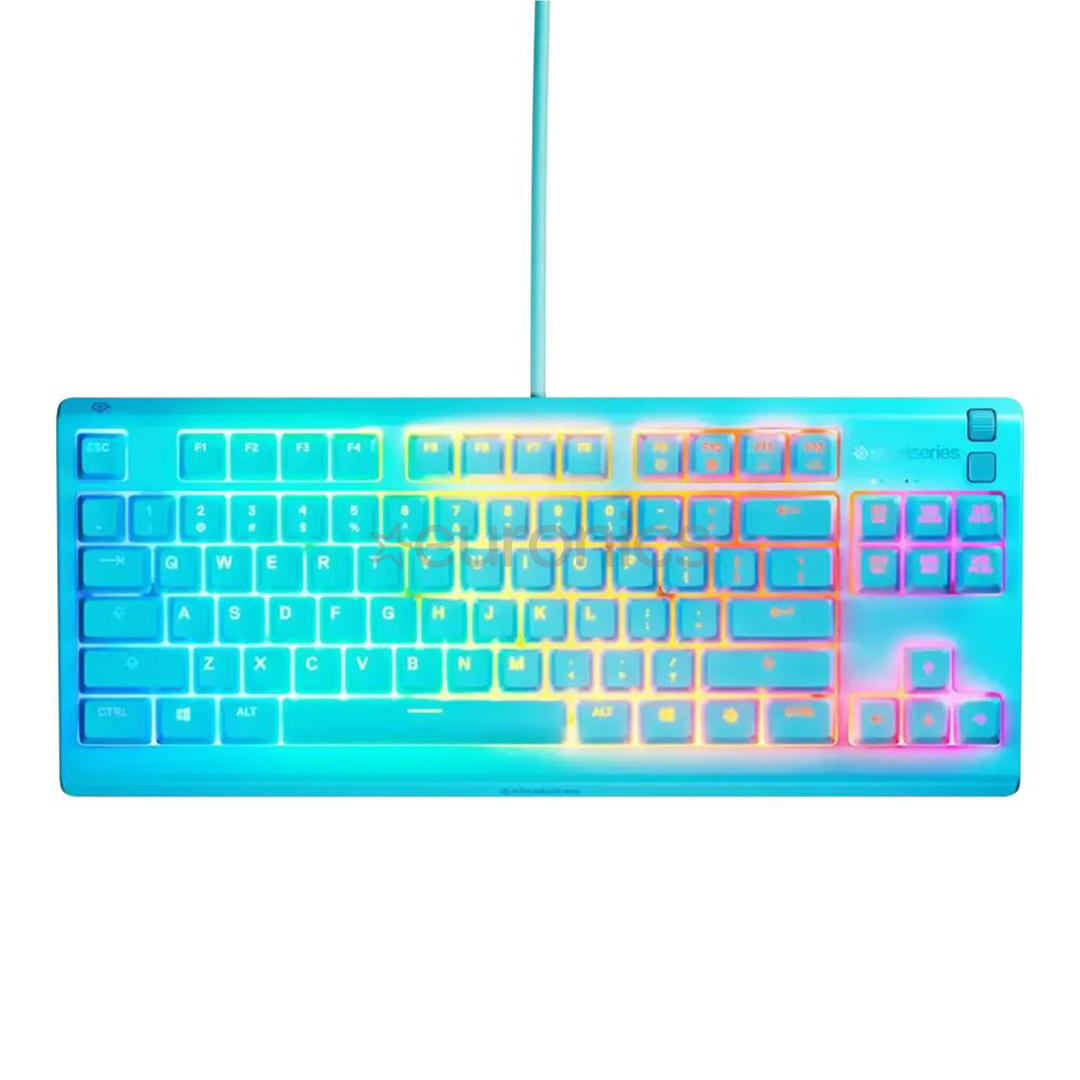 SteelSeries Apex 3 TKL, US, helesinine - Klaviatuur