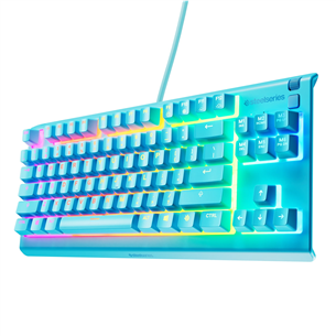 SteelSeries Apex 3 TKL, US, helesinine - Klaviatuur