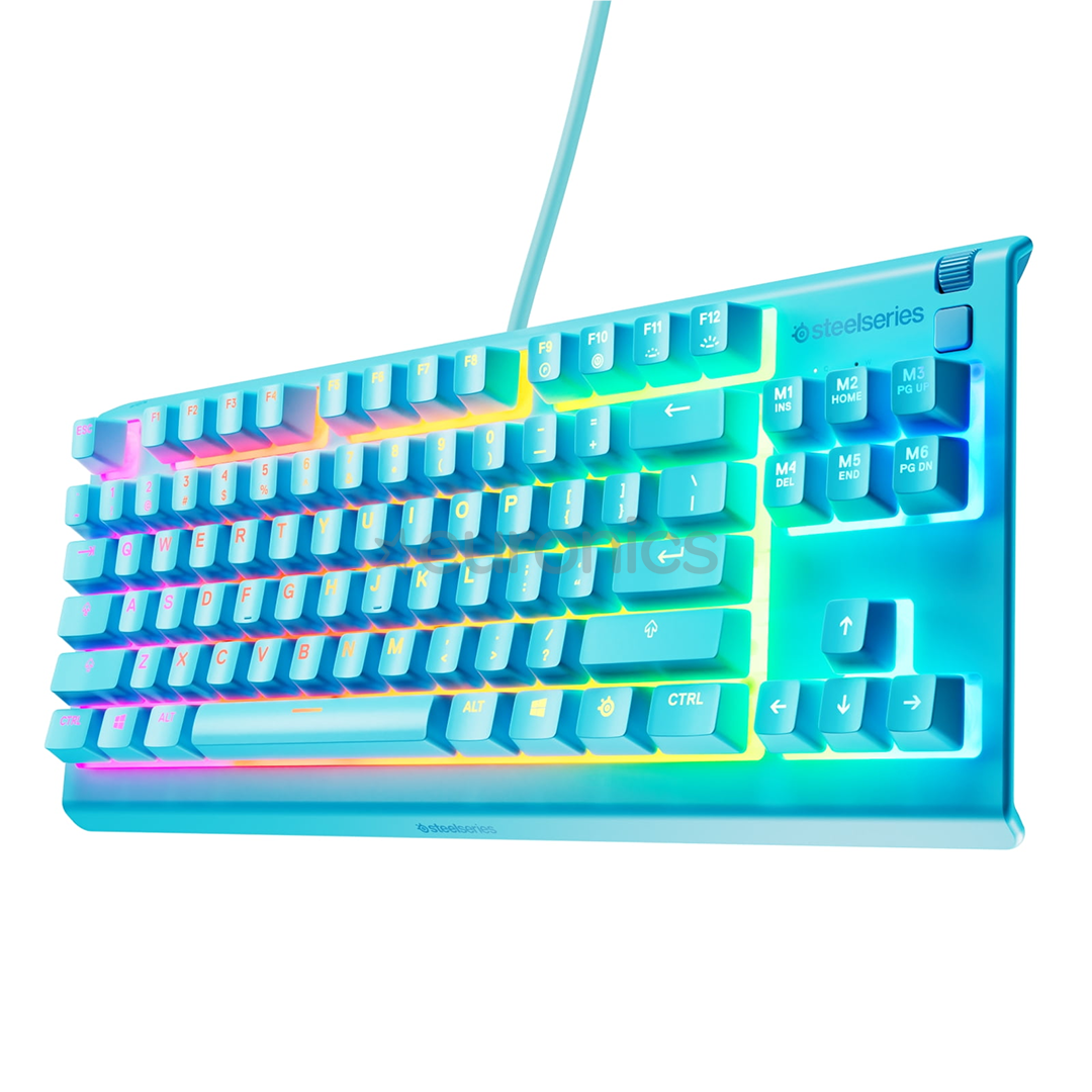 SteelSeries Apex 3 TKL, US, helesinine - Klaviatuur