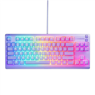 SteelSeries Apex 3 TKL, US, lavender - Keyboard 64940