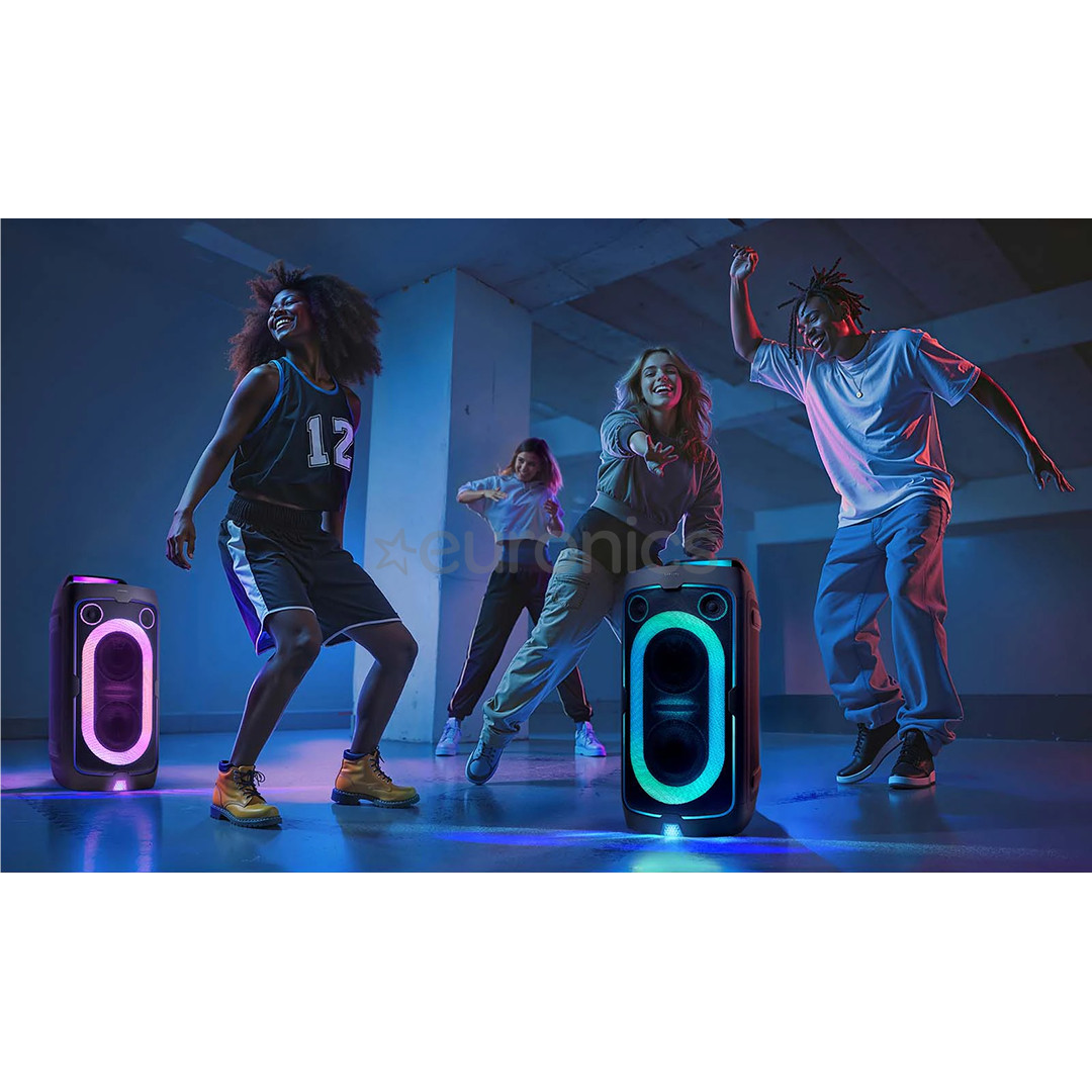 Samsung Sound Tower MX-ST40F, 160 Вт, черный - Колонка для вечеринок