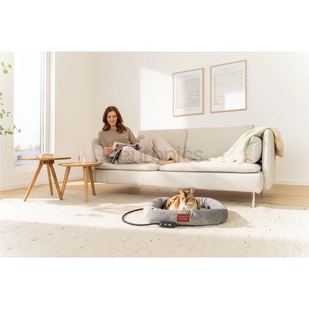 Beurer Kira, hall - Soojendusega lemmikloomavoodi